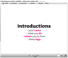 Example of good use of chromostereopsis, by Leisa Reichelt